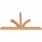 Ekena Millwork Richland Timber Gable Bracket, Western Red Cedar, 108"W x 63"H x 5 1/2"D x 5 1/2"F, 14/12 Pitch GBW108X63X0606RIC00SWR - alternate 2